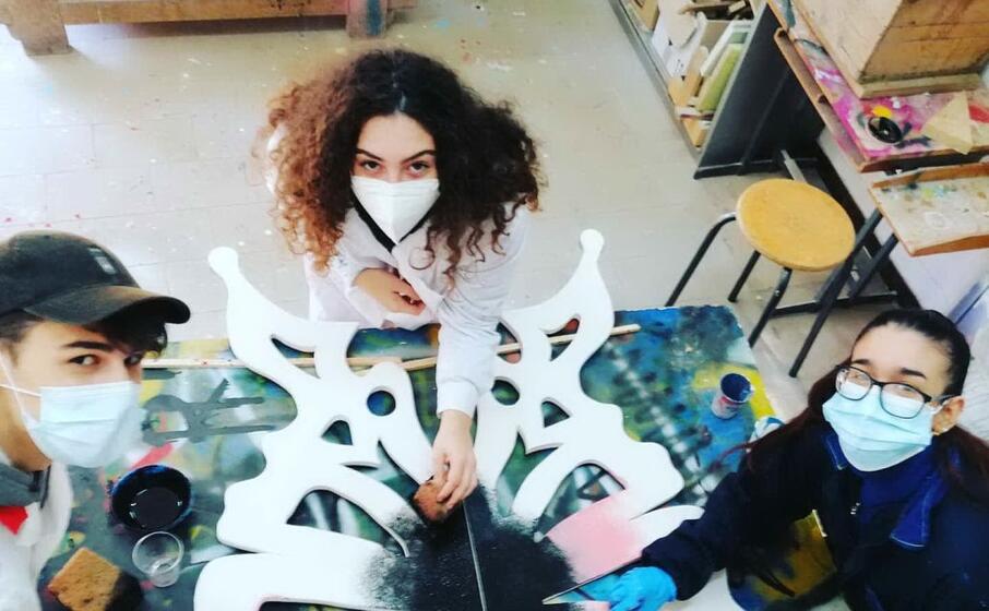 i ragazzi al lavoro (foto sanna)