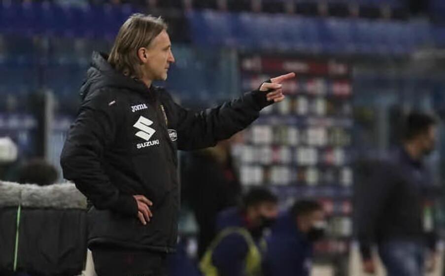 l allenatore davide nicola (ansa)