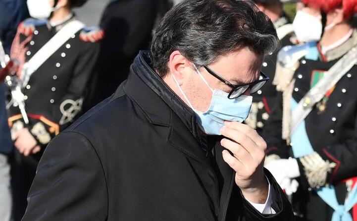 il ministro giancarlo giorgetti