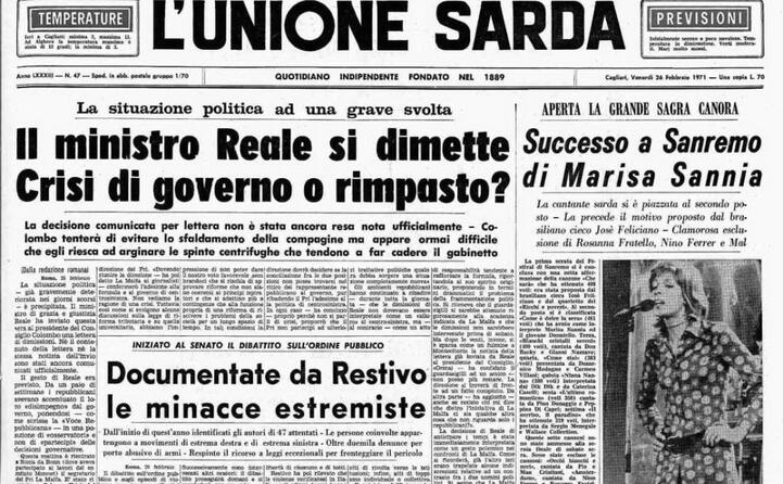 la notizia su l unione sarda