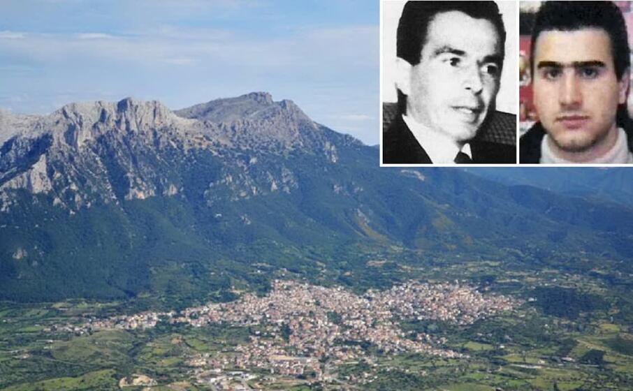 una veduta del corrasi a destra paolo ruiu e giuseppe sechi (archivio l unione sarda)