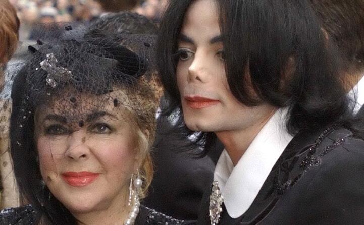 con michael jackson nel 2002