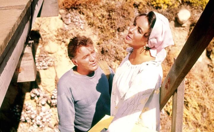 con richard burton