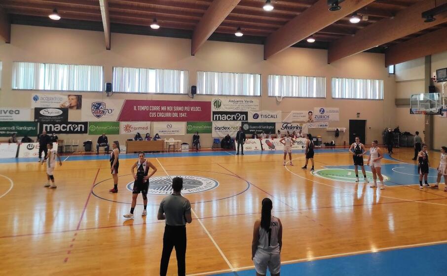 cus cagliari e san giovanni valdarno in campo al palacus (foto vanna chessa)
