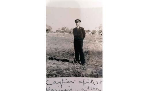 Danilo Coen a Cagliari, aprile 1938 (foto concessa)