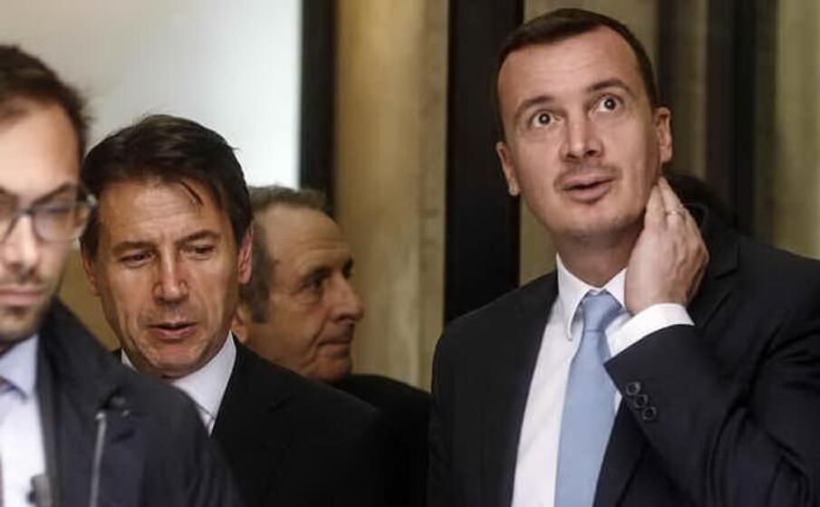casalino con conte (ansa)