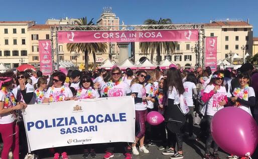 La partenza (foto L'Unione Sarda - Gloria Calvi)