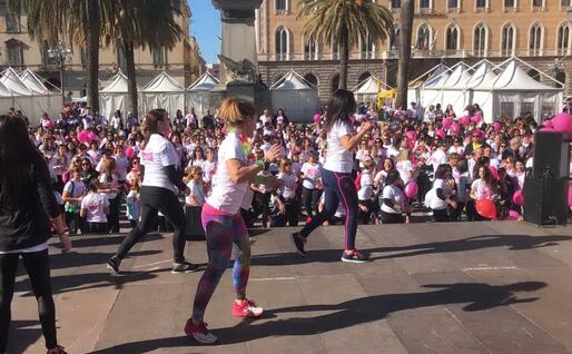 Sport in piazza (foto L'Unione Sarda - Gloria Calvi)