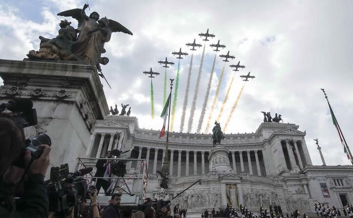 a roma per la festa delle forze armate (tutte le foto sono archivio l unione sarda)