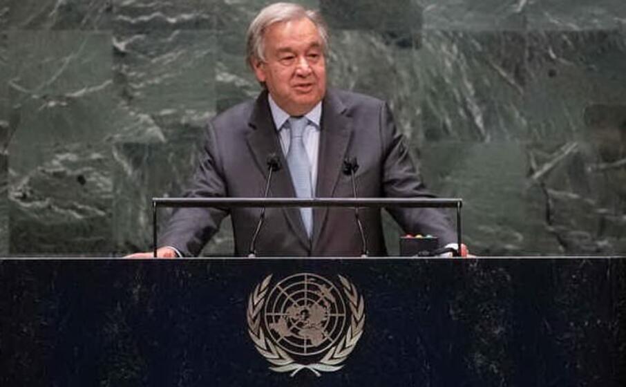 il segretario onu antonio guterres (foto ansa epa)