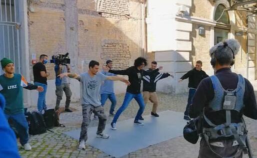 Un altro scatto dalla trasmissione tv (foto concessa)