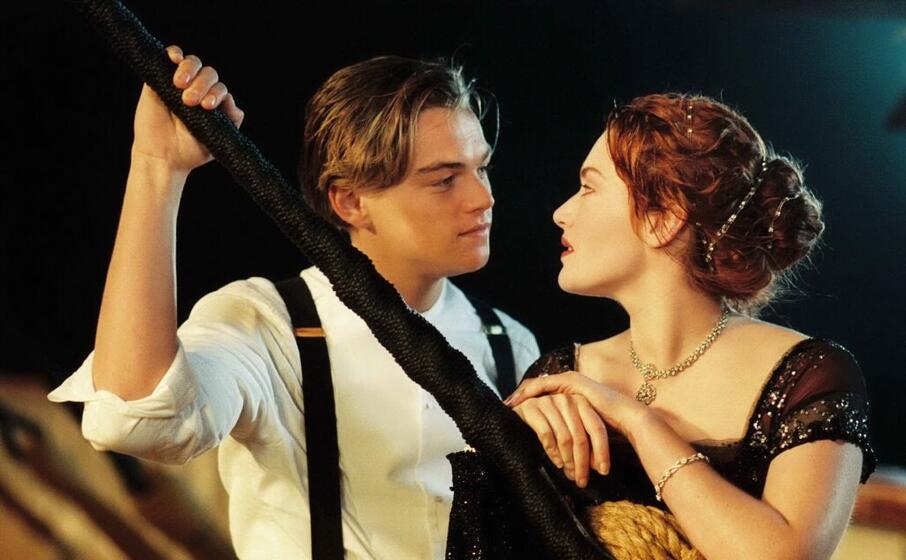 una scena di titanic