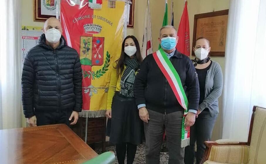 il sindaco di ussana con il suo staff (foto serreli)