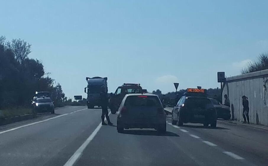 la zona dell incidente e i soccorsi (l unione sarda tellini)