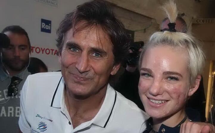 con alex zanardi (archivio l unione sarda)