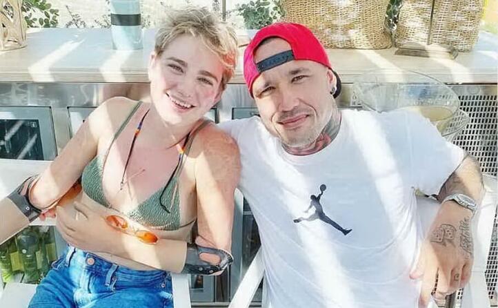 insieme all amico radja nainggolan (foto instagram)
