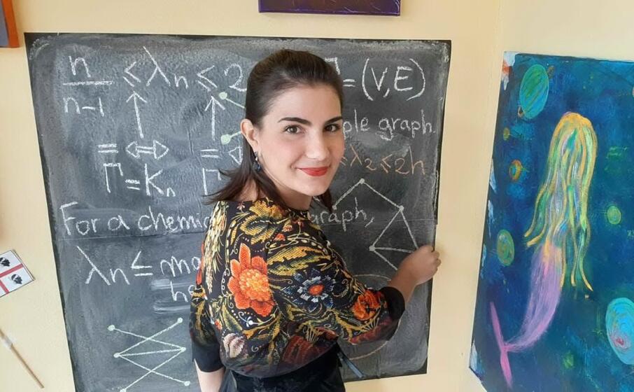 la matematica raffaella mulas (foto concessa)