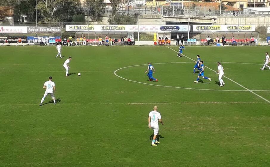 un immagine dell ultima gara dell olbia al nespoli contro la pro sesto (foto giagnoni)