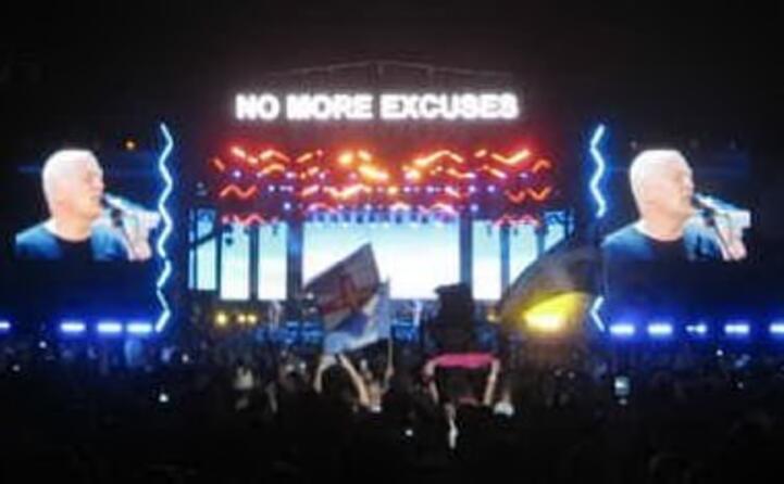 la reunione dei pink floyd nel 2005 per il live 8 (foto wikipedia)