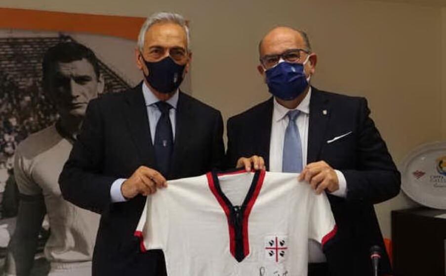 incontro tra gravina e cadoni (foto concessa)