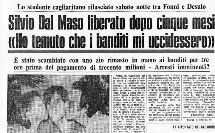 la notizia della liberazione avvenuta il 15 agosto