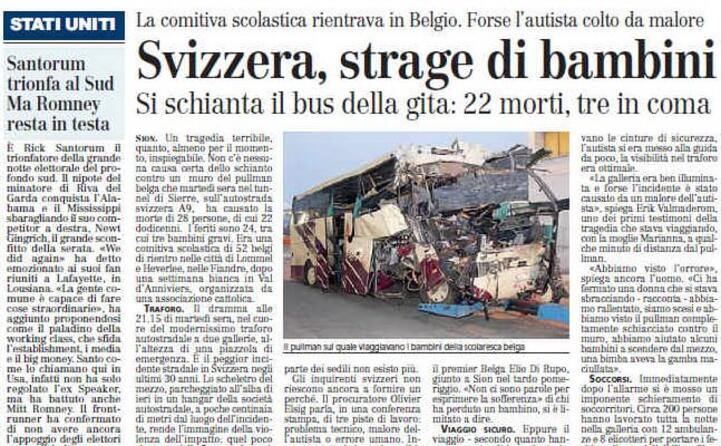 la notizia su l unione sarda
