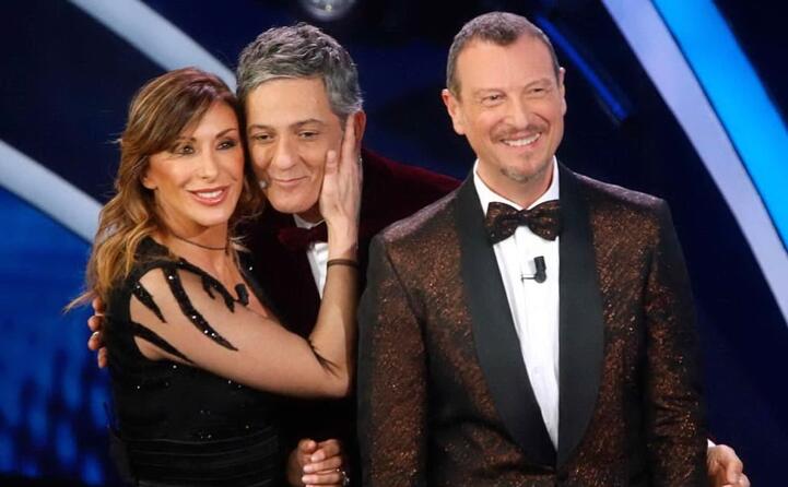 con fiorello e amadeus