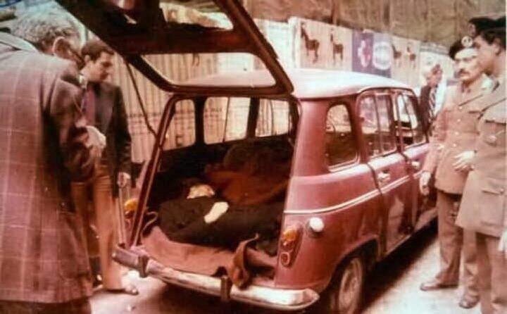aldo moro verr ucciso e il suo corpo fatto ritrovare in un auto in via caetani il 9 maggio
