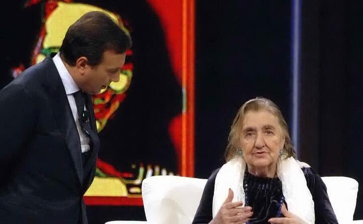intervistata da chiambretti