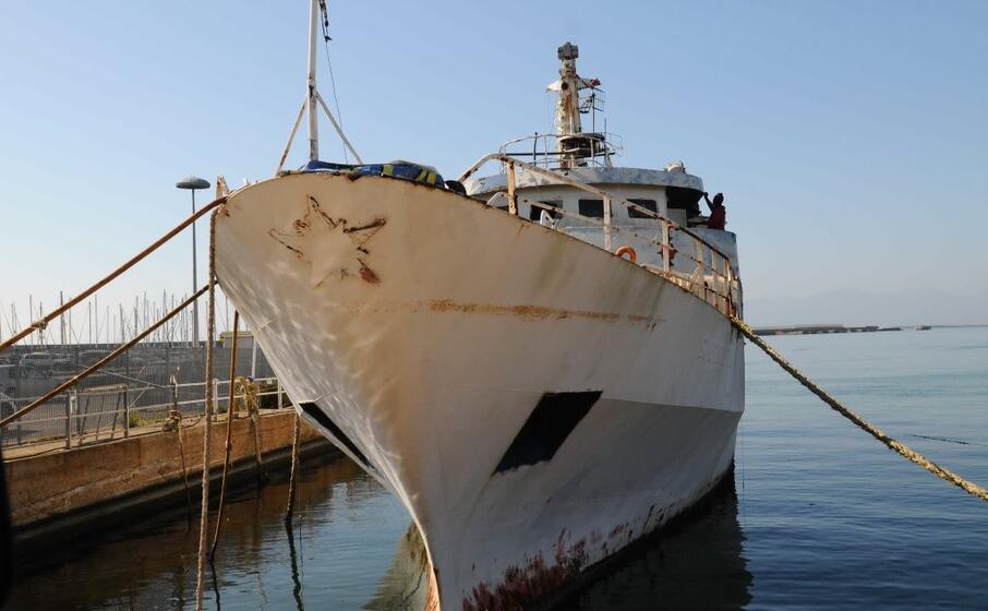 la nave cantiello oggi a su siccu (foto andrea piras)