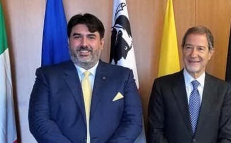 christian solinas e nello musumeci (ansa)