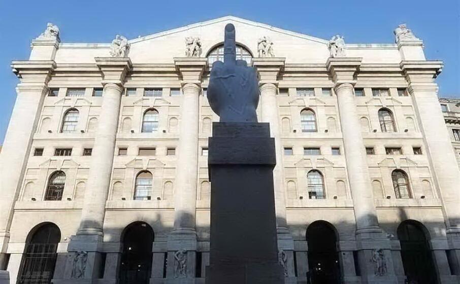 piazza affari (archivio l unione sarda)