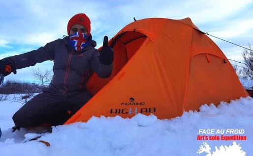 La tenda (foto concessa)