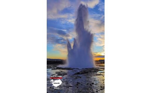 Un geyser (foto concessa)