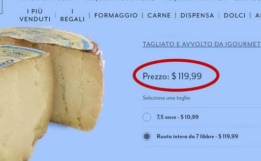 La quotazione IGourmet (L'Unione Sarda)