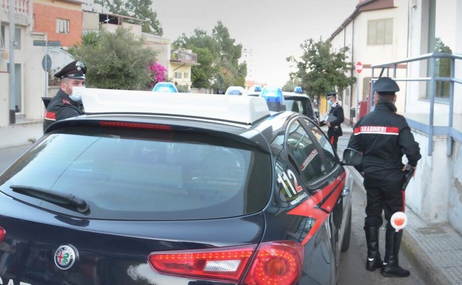 una pattuglia (foto carabinieri)