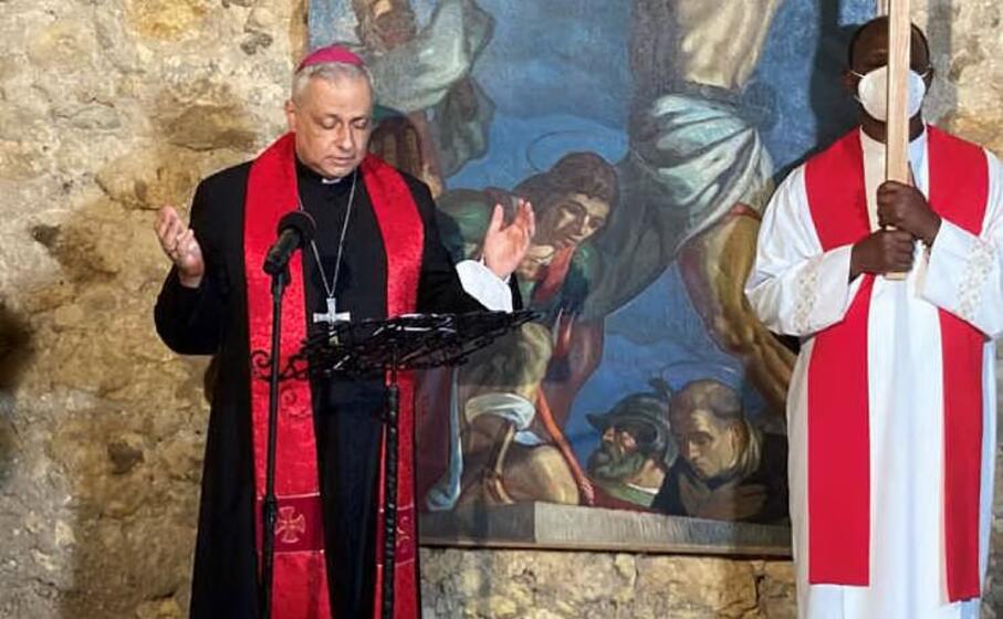 l arcivescovo gian franco saba (foto m pala)