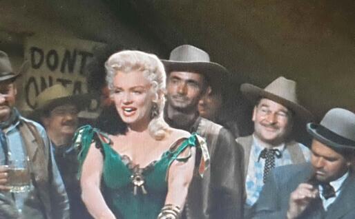 Marilin Monroe in "La magnifica preda"