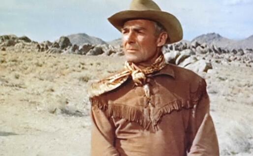Randolph Scott in "L'albero della vendetta"
